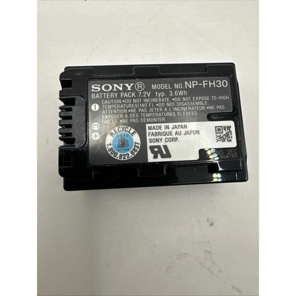 Sony OEM InfoLithium NP-FH30 HandyCam Battery for Sony CCD-TRV